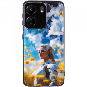 TPU+PC чехол Prisma Ladies для Xiaomi Redmi 13C / Poco C65 Anime