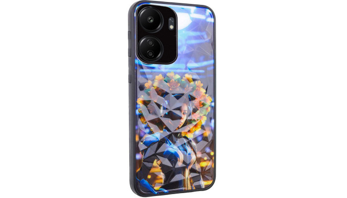 TPU+PC чехол Prisma Ladies для Xiaomi Redmi 13C / Poco C65 Cyberpunk - фото