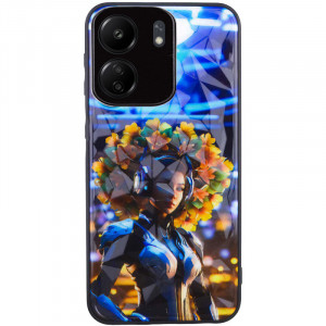 TPU+PC чехол Prisma Ladies для Xiaomi Redmi 13C / Poco C65 Cyberpunk