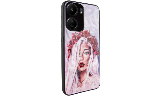 TPU+PC чохол Prisma Ladies для Xiaomi Redmi 13C / Poco C65 Ukrainian Girl - фото