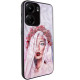 TPU+PC чехол Prisma Ladies для Xiaomi Redmi 13C / Poco C65 Ukrainian Girl - фото