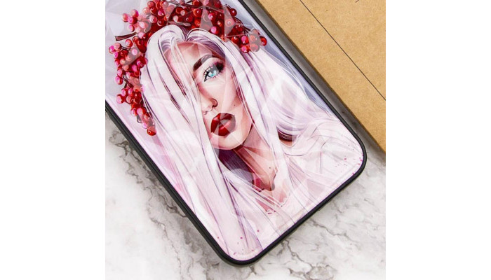 TPU+PC чехол Prisma Ladies для Xiaomi Redmi 13C / Poco C65 Ukrainian Girl - фото