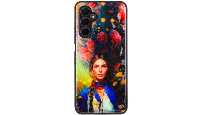 TPU+PC чехол Prisma Ladies для Samsung Galaxy A25 5G Peonies - фото