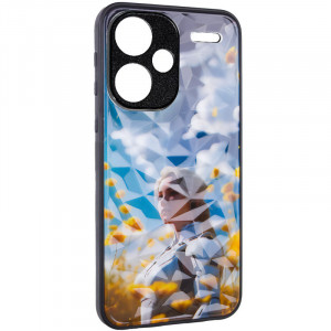 TPU+PC чехол Prisma Ladies для Xiaomi Redmi Note 13 Pro+ Anime