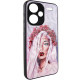 TPU+PC чехол Prisma Ladies для Xiaomi Redmi Note 13 Pro+ Ukrainian Girl - фото