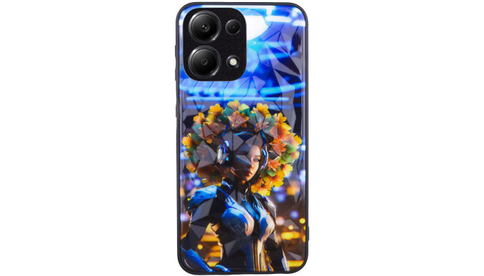 TPU+PC чехол Prisma Ladies для Xiaomi Poco X6 / Note 13 Pro 5G Cyberpunk - фото