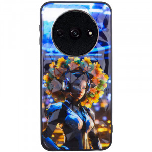 TPU+PC чехол Prisma Ladies для Xiaomi Redmi A3 Cyberpunk