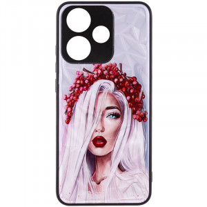 TPU+PC чохол Prisma Ladies для Xiaomi Redmi 13 4G / Poco M6 4G Ukrainian Girl