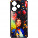 TPU+PC чохол Prisma Ladies для Xiaomi Redmi 13 4G / Poco M6 4G Peonies