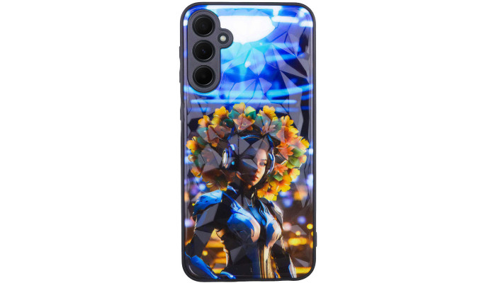 TPU+PC чехол Prisma Ladies для Samsung Galaxy S24 FE Cyberpunk - фото