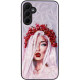 TPU+PC чехол Prisma Ladies для Samsung Galaxy S24 FE Ukrainian Girl - фото