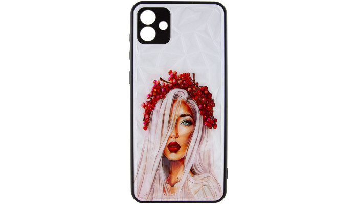 TPU+PC чехол Prisma Ladies для Samsung Galaxy A06 Ukrainian Girl - фото