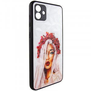 TPU+PC чехол Prisma Ladies для Samsung Galaxy A06 Ukrainian Girl