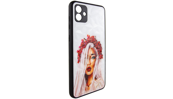 TPU+PC чехол Prisma Ladies для Samsung Galaxy A06 Ukrainian Girl - фото