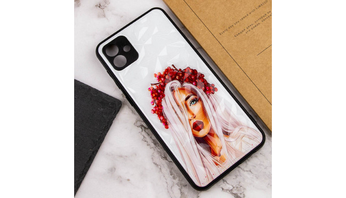 TPU+PC чехол Prisma Ladies для Samsung Galaxy A06 Ukrainian Girl - фото