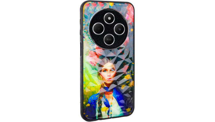 TPU+PC чохол Prisma Ladies для Xiaomi Redmi 14C / Poco C75 Peonies - фото