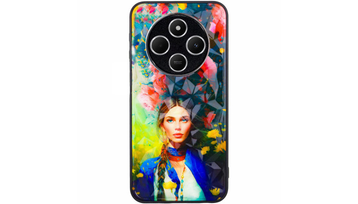 TPU+PC чохол Prisma Ladies для Xiaomi Redmi 14C / Poco C75 Peonies - фото