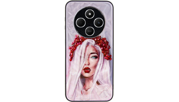 TPU+PC чохол Prisma Ladies для Xiaomi Redmi 14C / Poco C75 Ukrainian Girl - фото