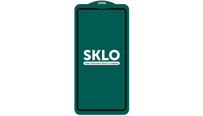 Захисне скло SKLO 5D (тех.пак) для Apple iPhone 13 / 13 Pro / 14 (6.1