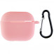 Силіконовий футляр для навушників AirPods 3 Рожевий / Light pink