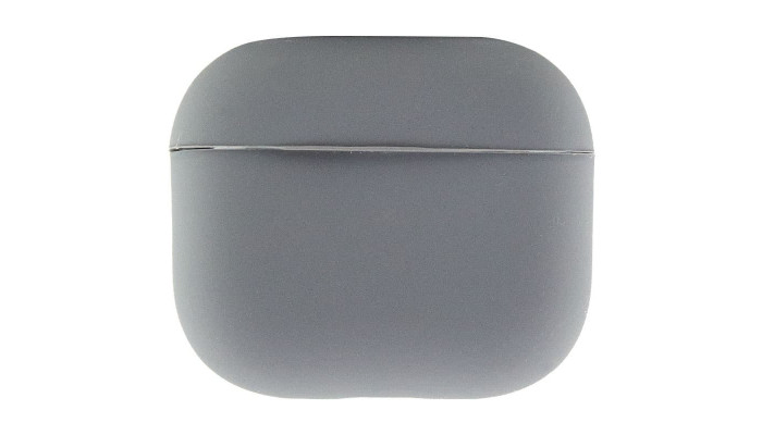 Силіконовий футляр для навушників AirPods 3 Сірий / Gray - фото