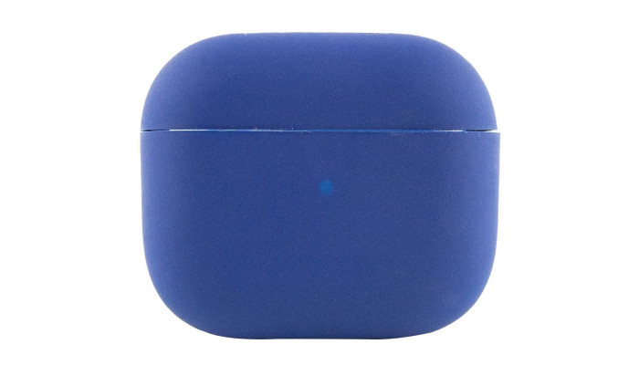 Силіконовий футляр для навушників AirPods 3 Синій / Navy blue - фото