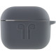 Силіконовий футляр для навушників AirPods 3 Сірий / Dark Gray - фото