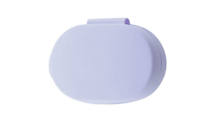 Силиконовый футляр для наушников AirDots Голубой / Lilac Blue - фото