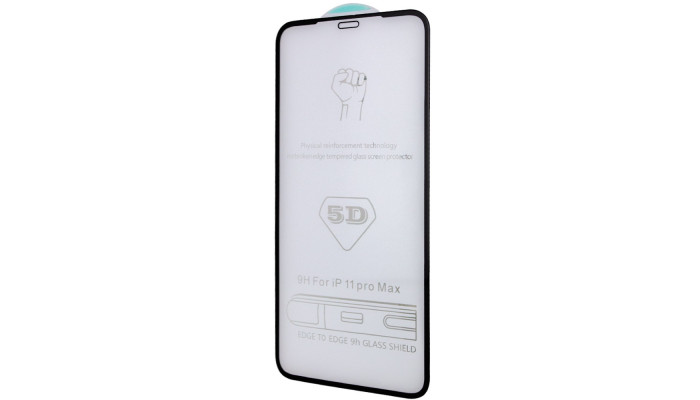 Захисне скло 5D Hard (full glue) (тех.пак) для Apple iPhone 12 Pro / 12 (6.1