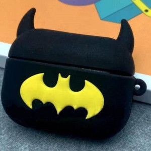 Силиконовый футляр Marvel & DC series для наушников AirPods Pro + кольцо Batman New 1