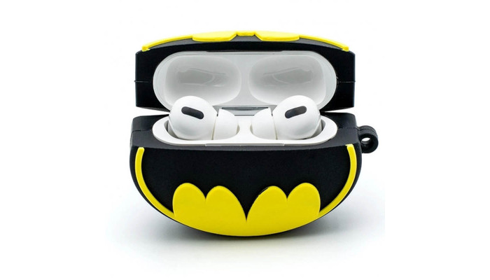 Силіконовий футляр Marvel & DC series для навушників AirPods 3 + кільце Batman New 2 - фото