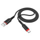 Дата кабель Hoco X59 Victory USB to Type-C (1m) Черный - фото