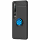 TPU чохол Deen ColorRing під магнітний тримач (opp) для Xiaomi Mi 10 / Mi 10 Pro Чорний / Синій - фото