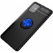 TPU чехол Deen ColorRing под магнитный держатель (opp) для Samsung Galaxy M31s Черный / Синий