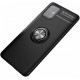 TPU чохол Deen ColorRing під магнітний тримач (opp) для Samsung Galaxy M31s Чорний / Чорний - фото