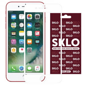 Захисне скло SKLO 3D для Apple iPhone 7 / 8 / SE (2020) (4.7