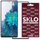 Захисне скло SKLO 3D (full glue) для Samsung Galaxy S20 FE Чорний - фото