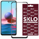 Захисне скло SKLO 3D (full glue) для Xiaomi Redmi Note 10 / Note 10s / Poco M5s Чорний - фото