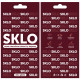 Защитное стекло SKLO 3D (full glue) для Oppo A73 Черный - фото