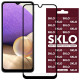 Захисне скло SKLO 3D (full glue) для Samsung Galaxy A32 4G Чорний - фото