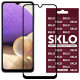 Захисне скло SKLO 3D (full glue) для Samsung Galaxy A22 4G / M32 Чорний - фото