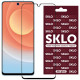 Захисне скло SKLO 3D (full glue) для TECNO POP 5 Чорний - фото