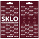 Захисне скло SKLO 3D (full glue) для TECNO Spark 8 Pro Чорний - фото