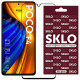 Захисне скло SKLO 3D (full glue) для Xiaomi Poco F4 Чорний - фото