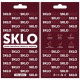 Захисне скло SKLO 3D (full glue) для TECNO Pop 5 LTE Чорний - фото