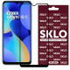 Защитное стекло SKLO 3D (full glue) для TECNO Spark 10C Черный - фото