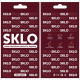 Защитное стекло SKLO 3D (full glue) для Xiaomi Redmi 13C / Poco C65 Черный - фото