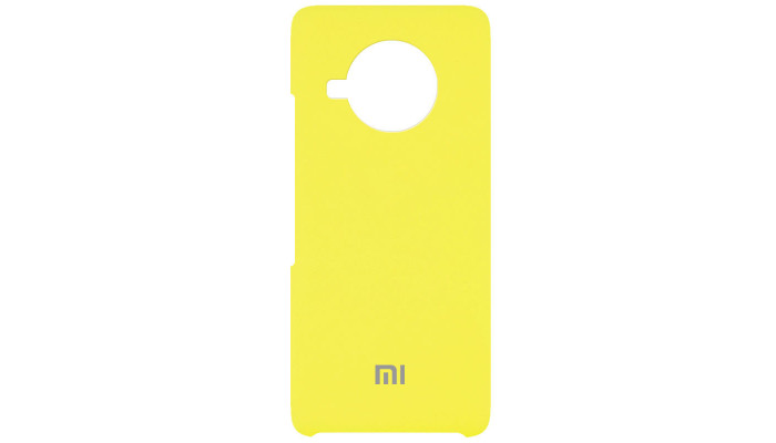 Чохол Silicone Cover (AAA) для Xiaomi Mi 10T Lite / Redmi Note 9 Pro 5G Жовтий / Bright Yellow - фото