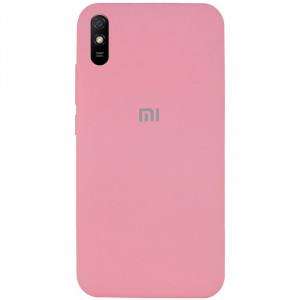 Чохол Silicone Cover Full Protective (AA) для Xiaomi Redmi 9A Рожевий / Pink