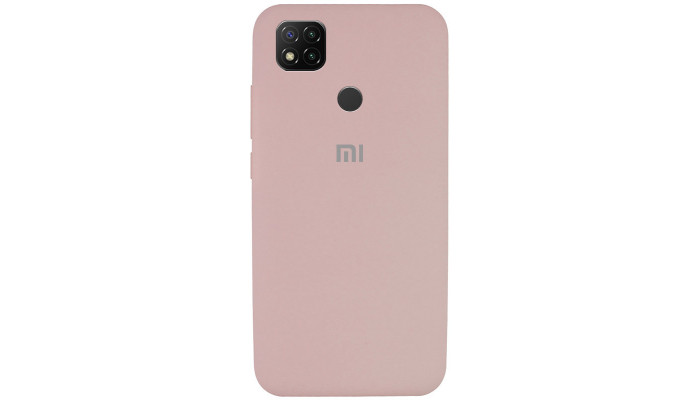 Чохол Silicone Cover Full Protective (AA) для Xiaomi Redmi 9C Рожевий / Pink Sand - фото